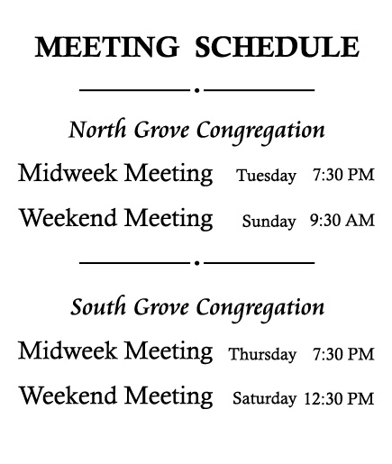 2 Congregation Format