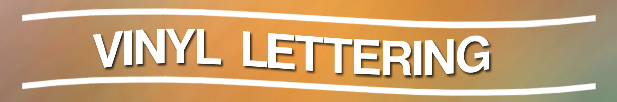 Vinyl Lettering - Year Text Legends